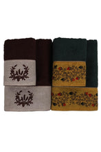 Load image into Gallery viewer, Pietra Handmade Embroidery Family Hamam Set