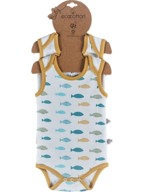 Dodo Sleeveless 2 Pcs Bodysuit Set